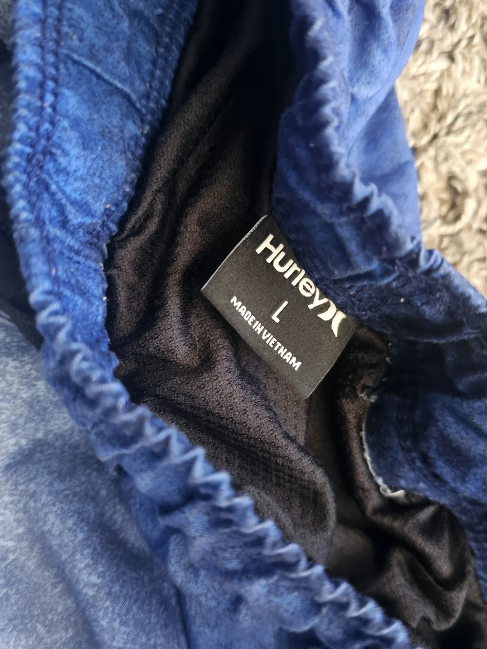 Hurley Ombre Blue to Pink Swim Trunks